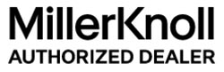 MillerKnoll authorized dealer logo